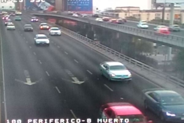 Reporte del tráfico en al CDMX 24 de mayo