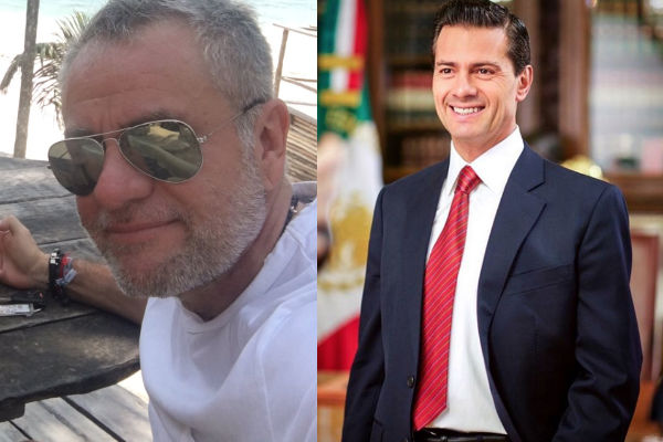 El productor dijo que el tema de la separación de Rivera y Peña Nieto no le sorprende.