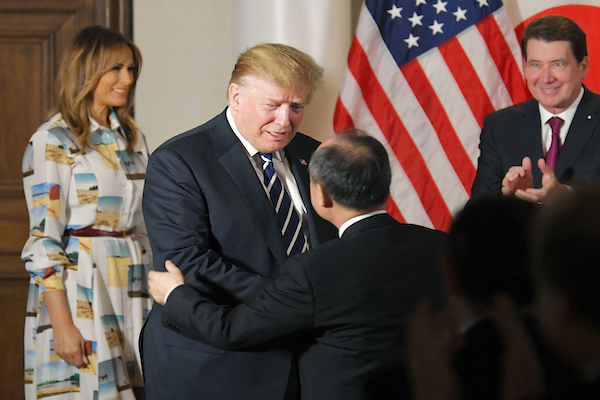 Donald Trump en Japón