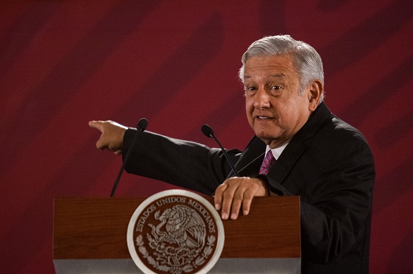 El presidente aseguró que tuvo conocimiento desde las primeras horas de este sábado y aceptó la renuncia de González Blanco. Foto: Cuartoscuro
