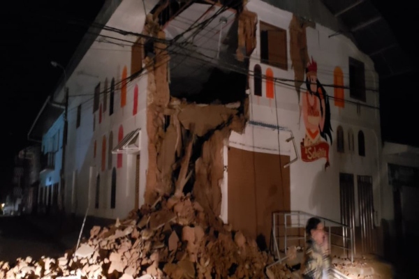Terremoto en Perú. Foto: Especial.