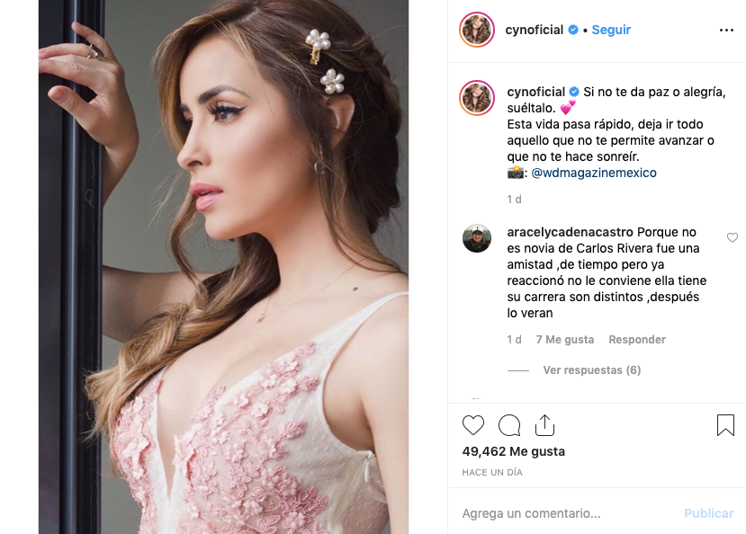 Mensaje de Cynthia