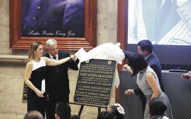 Se cumplen 100
años de la muerte
del poeta Amado
Nervo.FOTO: ESPECIAL