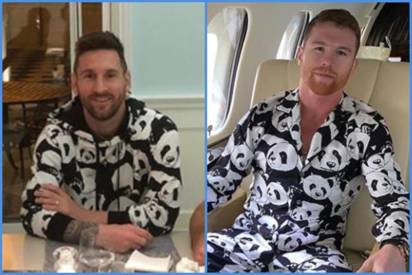 Lionel Messi y Saúl Canelo Álvarez y su gusto por los pandas