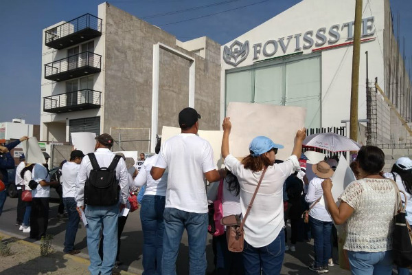Fovisssste-manifestación