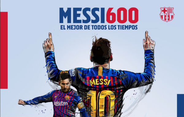 El jugador argentino puede superar aún mas su marca en lo siguientes seis juegos del Barcelona. FOTO: @FCBarcelona_es