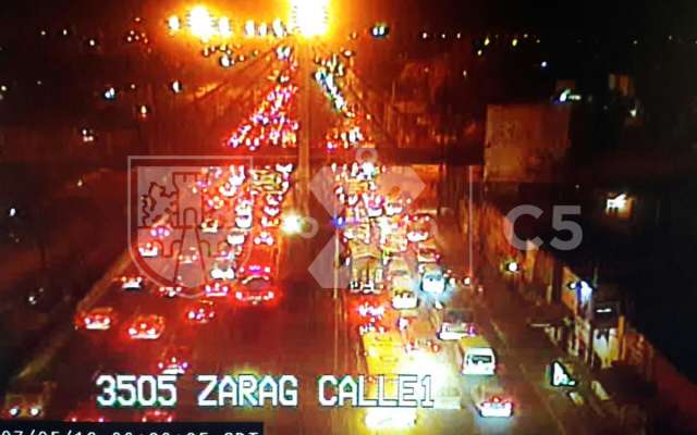 Tráfico en Calzada Zaragoza