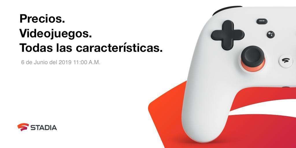 6 de Junio del 2019 es la fecha para conocer todas las novedades de google Stadia