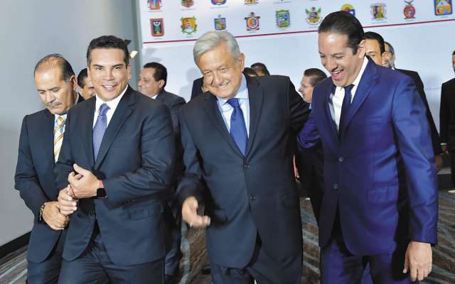Gobernadores han mostrado respaldo al Presidente.FOTO: ESPECIAL