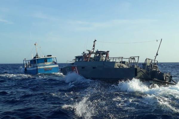 Autoridades marítimas ordenaron el zarpe de una Patrulla Interceptora y una Patrulla Oceánica para el rescate. Foto: Especial