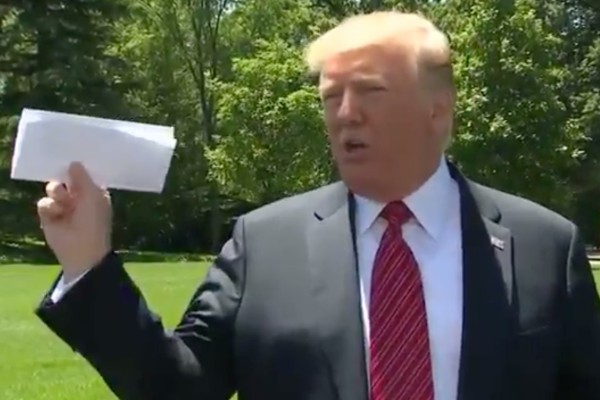 donald trump muestra acuerdo migratorio entre mexico y eu
