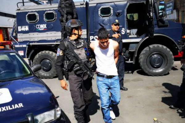 Los implicados quedaron a disposición del Ministerio Público. Foto: Especial.