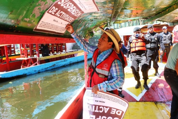 operativo trajineras xochimilco