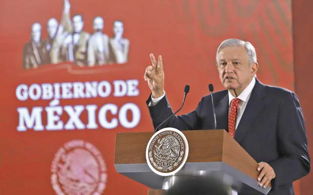 El avalúo se dio a conocer por el Presidente en su
conferencia de prensa mañanera.FOTO: VÍCTOR GAHBLER