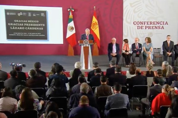 AMLO López Obrador España Exilio Español