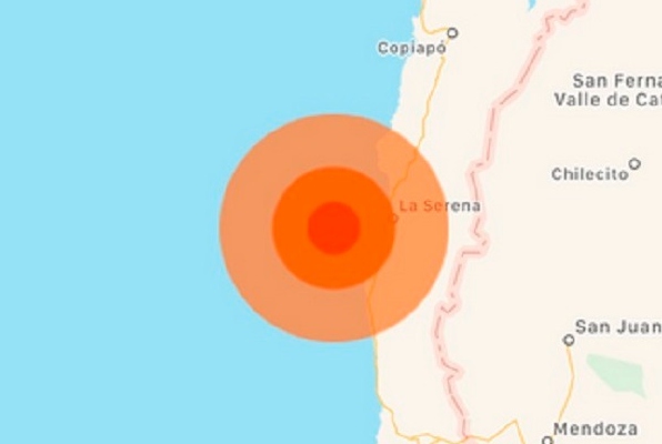 Sismo sacude al norte de Chile