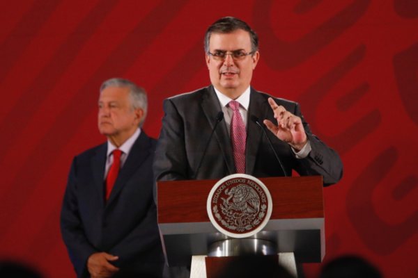 Marcelo Ebrard SRE Frontera Sur
