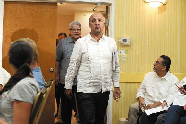 El subsecretario Reyes Zúñiga, de gira por Chiapas, informó de la solicitud de una línea de crédito de México al BID. Forto: Cuartoscuro