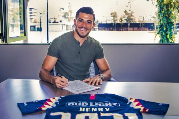 En la zona de ataque, Martín competirá por un puesto con el chileno Nicolás Castillo. Foto: Club América