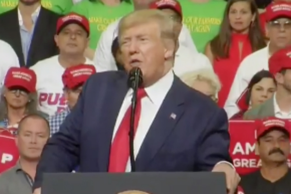 El presidente de Estados Unidos estuvo presente en un evento en Florida. Foto: Especial.