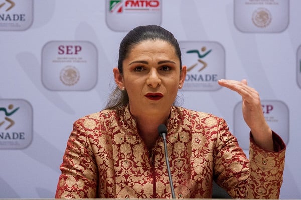 La presidenta de la comisión, Lucía Meza, del grupo parlamentario de Morena, explicó que el objetivo es que Ana Guevara detalle la situación financiera por la que atraviesa la Conade. Foto: Cuartoscuro