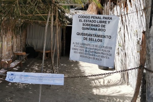 desalojo en holbox