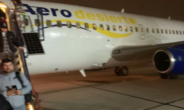 Evacuan avión en Santiago de Chile