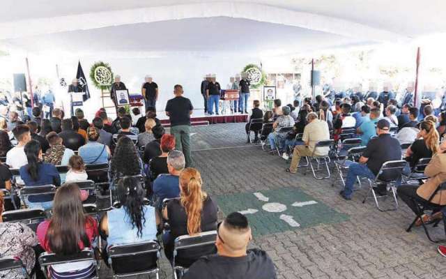 PÓSTUMO. El homenaje
se dio a puerta cerrada. Foto: Especial