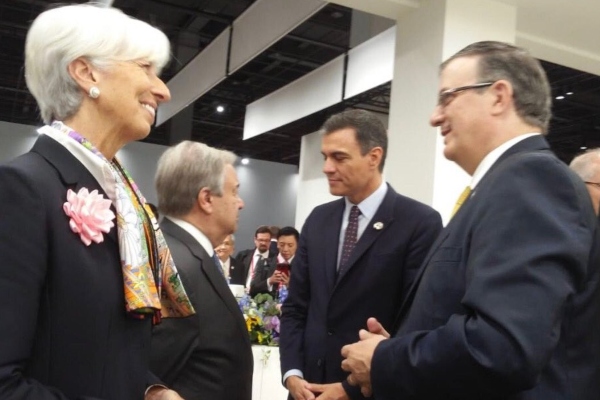 Este viernes, Marcelo Ebrard tuvo un cálido encuentro con el presidente Donald Trump. Foto @m_ebrard