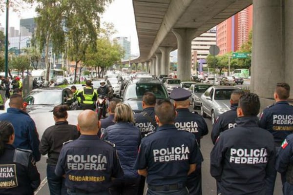 Elementos de la Policía Federal hicieron un llamado a un paro nacional el día de mañana. Foto: Especial.