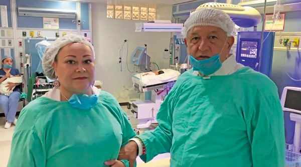El Presidente dijo que las administraciones pasadas no garantizaron el acceso a la salud. Foto: Especial