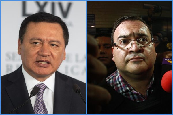 Osorio Chong asegura que nunca tuvo un acercamiento con Duarte ni antes ni después de su captura. Foto: Archivo | Cuartoscuro