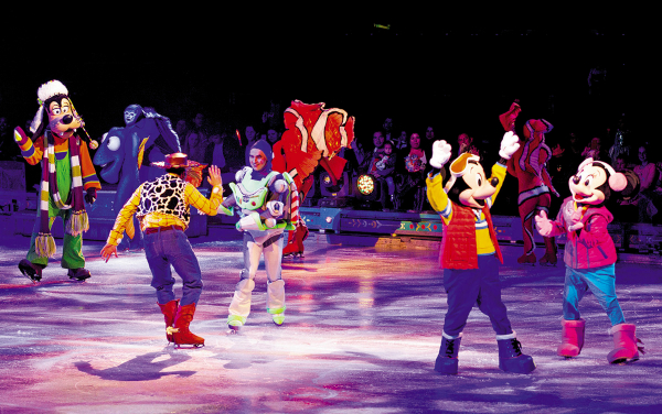 El espectáculo de Disney on Ice se presentará este verano. Foto: Especial.