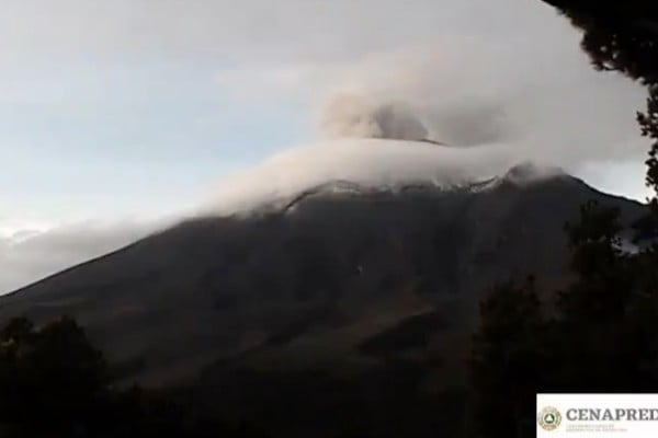 Actividad del popocatépetl 13 de julio
