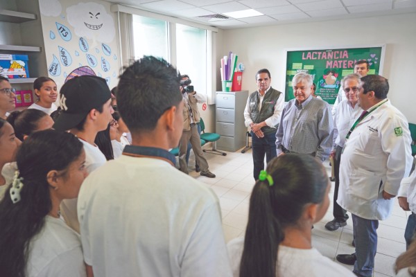 El Presidente ofreció detalles del funcionamiento del Instituto de Salud para el Bienestar. Foto: Cuartoscuro