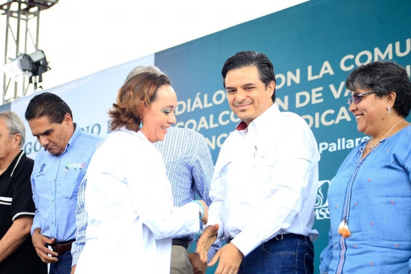 Suman ya 13 hospitales rurales visitados por el presidente de México y el gabinete de salud. Foto IMSS