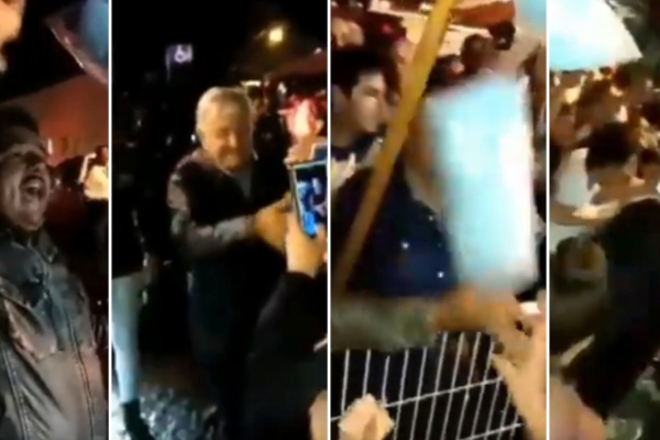 El momento fue captado en video y, claro, posteriormente subido a redes sociales, lo que causó todavía más euforia. Foto Especial