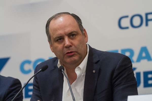 El presidente nacional de la Coparmex, Gustavo de Hoyos, indicó que la oferta para la participación de inversionistas privados se limita al mismo modelo contractual de servicios que no ha funcionado en el pasado. Foto: Cuartoscuro