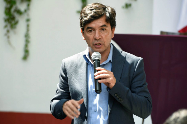 El vocero de la Presidencia participó en el Informe Mundial sobre las Drogas 2019. Foto: Especial.