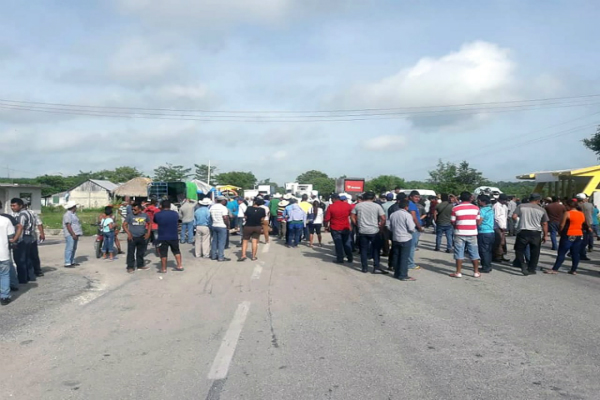 Manifestación en Campeche. Foto: especial