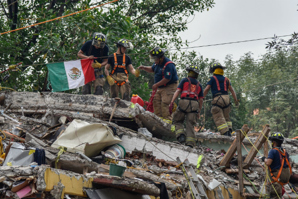 Acciones de rescate durante sismo 19S, imagen ilustrativa. Foto: especial
