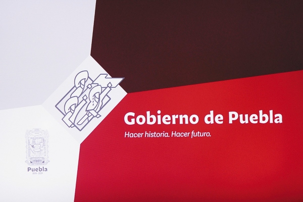 SIMBOLISMO. La caligrafía pretende resaltar los aspectos históricos de Puebla. Foto: Enfoque