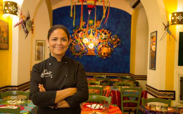 La Cucaracha, el ícono de la comida mexicana en Roma, Italia, 16 años de historia, gobernadores, embajadores, y cientos de italianos y comunidad mexicana, han encontrado en el sazón de Diana Beltrán, un referente de México en Italia. Foto: Pablo Esparza
