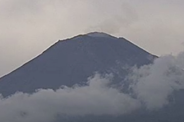 La activad del volcán se mantiene en Amarillo Fase 2. Foto: Especial.