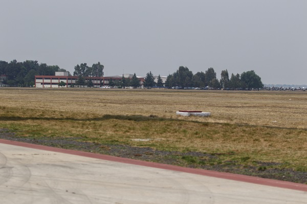 Terrenos en la base militar de Santa Lucía. Foto: Cuartoscuro