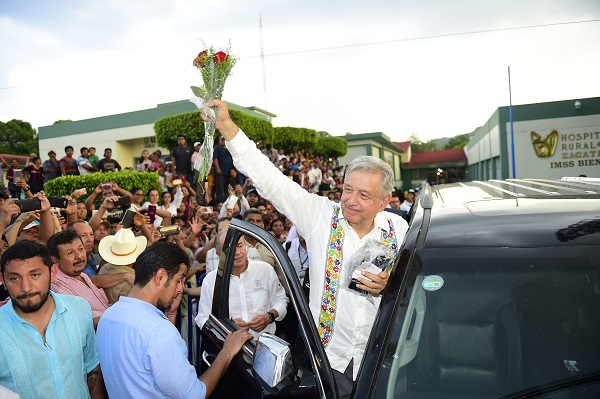 Este día el Presidente de México, Andrés Manuel López Obrador, encabezó el Diálogo con la Comunidad del Hospital Rural Tamazunchale, San Luis Potosí: Atención Médica y Medicamentos Gratuitos. Foto: Cuartoscuro