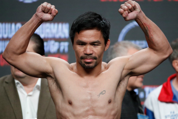 De acuerdo con el filipino, aún no está en sus planes el retiro por lo que amenazó con seguir vigente en el deporte de los puños. Foto: Especial