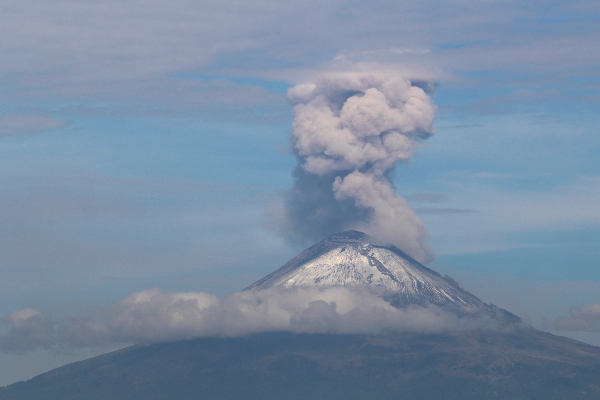 Así es el nuevo domo descubierto en el cráter del Popocatépetl: VIDEO