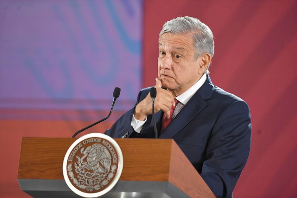 MORADA. El Presidente ya vive en Palacio Nacional con su esposa y su hijo menor desde el domingo pasado.Foto: Pablo Salazar.