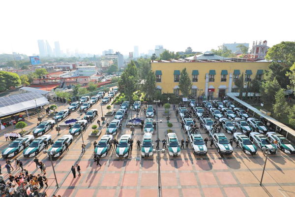 Se suman 134 patrullas en Miguel Hidalgo